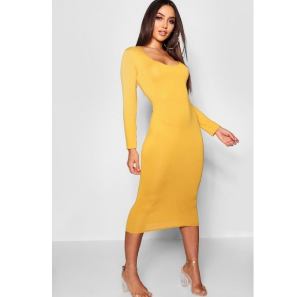 NWT ASOS | Long Sleeve Bodycon Dress - Picture 6 of 8